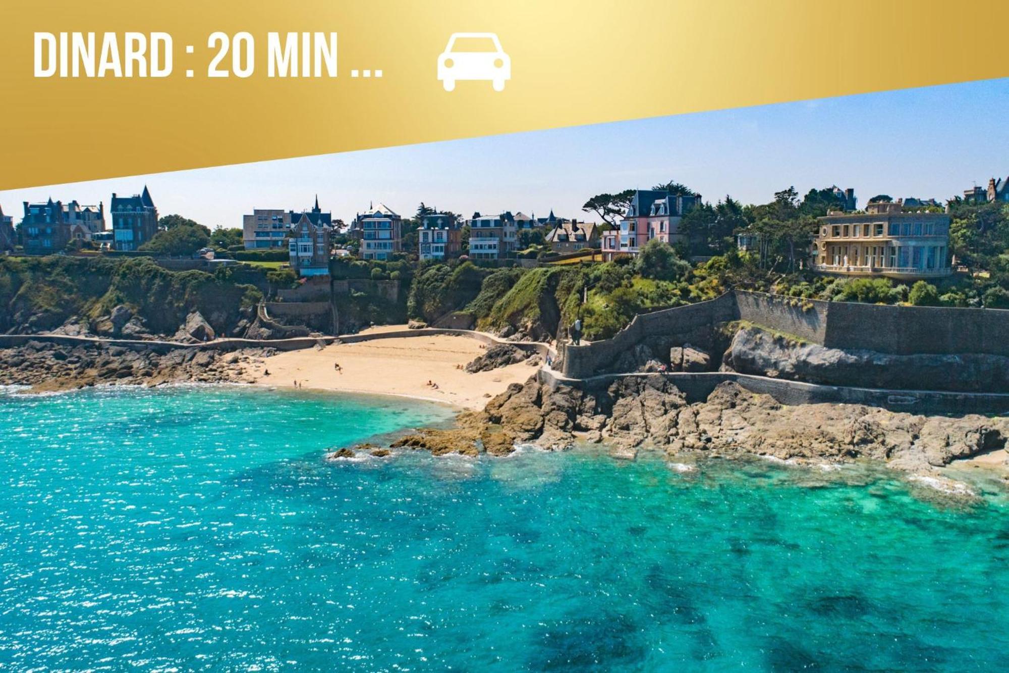 Allen - 2Min De La Plage Du Sillon Et Intra Saint-Malo Exterior foto